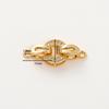14k 18K Gold Plated Copper Metal Inlaid Zircon Round Fastener Clasps DIY Pearl Jewelry Beading Connector For Jewelry Making
