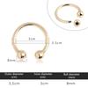 15-60Mm Metallringspenner Hette Bikini Dekorativ Lås Kobling Skruekrok DIY Klær Sytilbehør