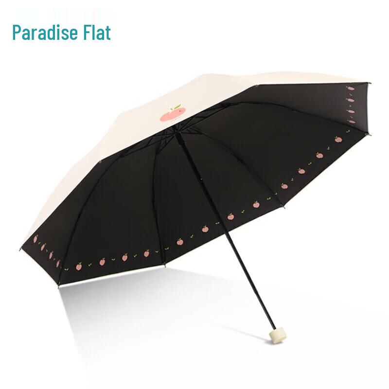 Heaven UV Protection Compact 3-Fold Sun/Rain Umbrella