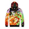 Hong Kong Style Anime Print Hooded Sweatshirt: Trendy, Casual, and Versatile Hoodie Top