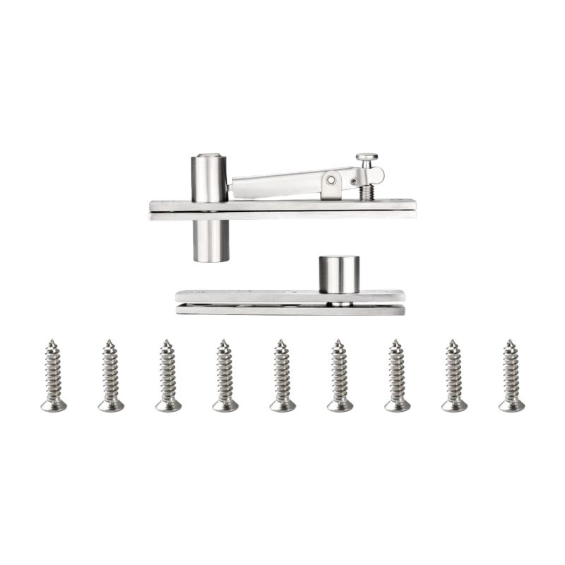 Invisible  Hinges 360 Degree Pivots Designs Concealed Door Hinges Adjustable Pivots Hinges  Simple Installation for Secret Door 