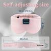 Soft Sleep Mask Bluetooth Wireless Headphones Sleeping Headphones Adjustable Music Eye Mask Silk for Sleeping Mask EyeMask Sleep