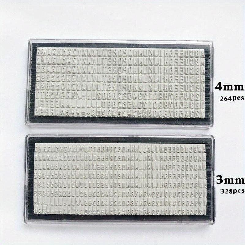 3mm/4mm/6,4mm štítek na razítka Vlastní personalizované jméno Adresa Gumové razítko Příslušenství pro digitální razítko pro vlastní výrobu