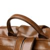 Soft Leather Letter Backpack Women's College Style Backpack Large Capacity Travel Bag