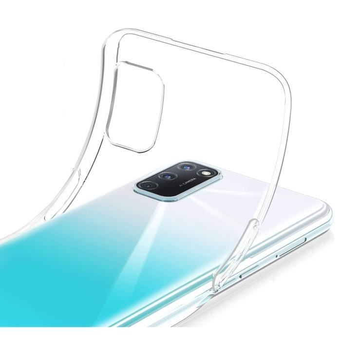 Skal för OPPO A16 och 2 Härdat Glas Skärmskyddsfilm Phonillico®