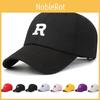 Letter R Embroidery Baseball Hat Adjustable Sun Protection Gifts Breathable