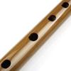 BENLENTAKIZAYIKUYA Bamboo Shinobue Red String 7 Upgraded Traditional Bamboo Flute Flute, Wrapped, Holes, 8-Tone Scale, Instrument, (Red Wrapped)