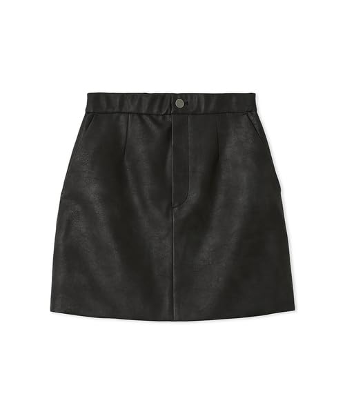 

Emi Faux Leather Mini Black Women s Skirt, 13WFS254080, чорний