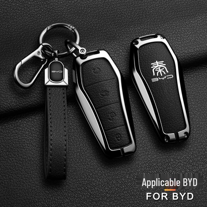 2023 BYD Qin Han EV DMI Champion Edition Key Cover: Full Metal Protection for Men & Women