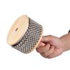 Cylinder Design Wooden Cabasa Metal + Wood Latin Percussion Instrument  For Cabasa