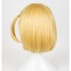 Haikyuu!! Hitoka Yachi Hitokav Short Golden Ponytail Heat Resistant Fiber Hair Peluca Anime Cosplay Costume Accessories Wigs