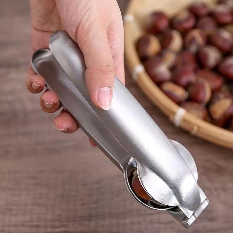 Stainless Steel Chestnut Sheller & Nut Cracker