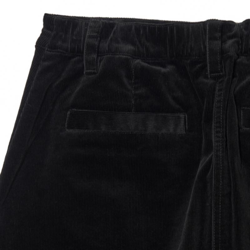 KANGOL Women S Corduroy Cargo Skirt 8121 Black