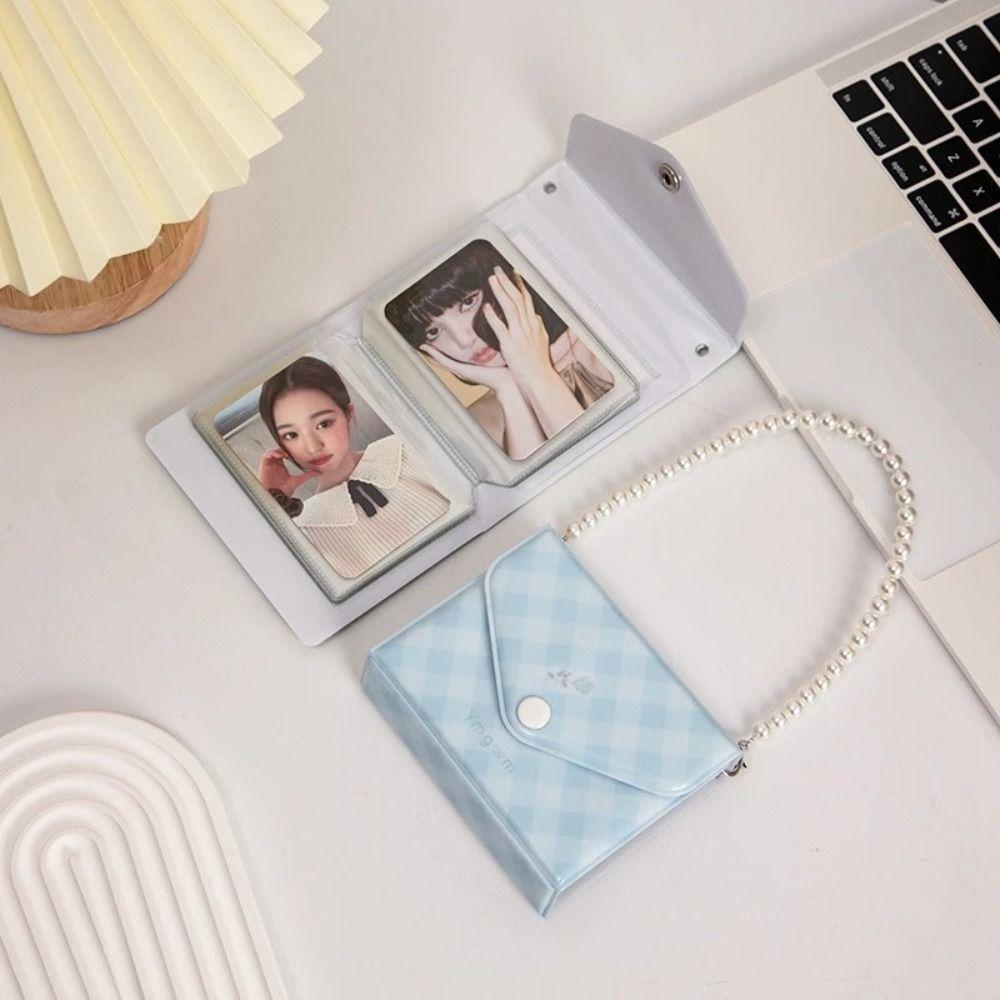 3 Inch Idol Cards Collect Book Handbag Shaped Photo Album  Photos Protective Display