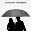 Hongye 10-Rib Oversize Folding Business Umbrella