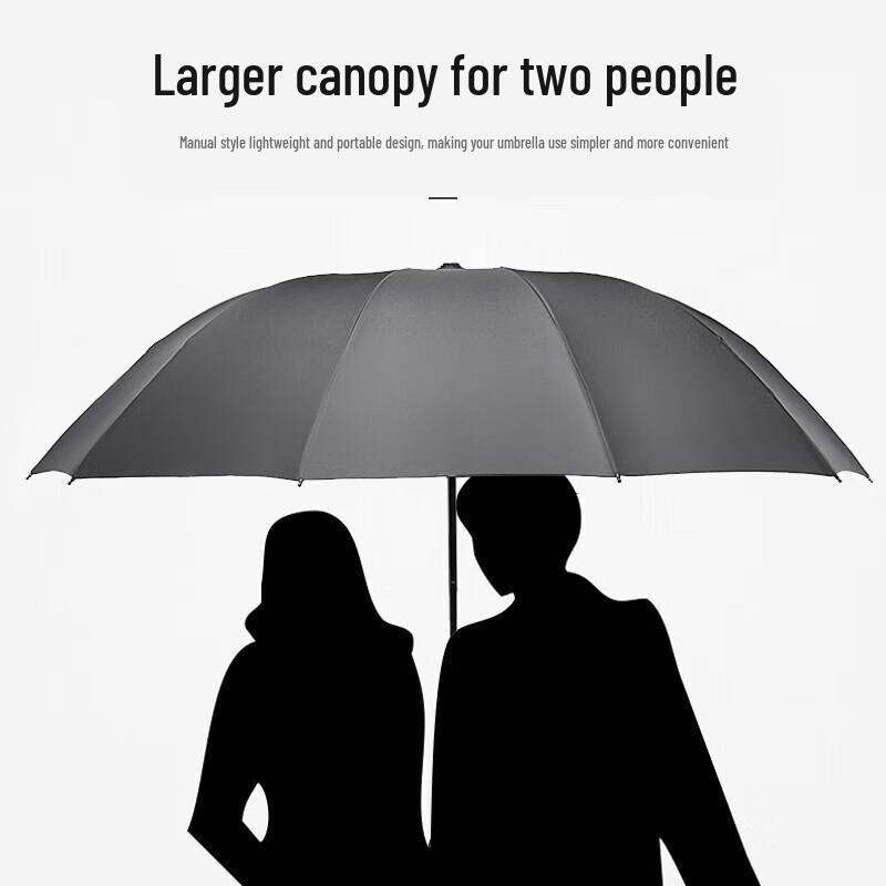 Hongye 10-Rib Oversize Folding Business Umbrella