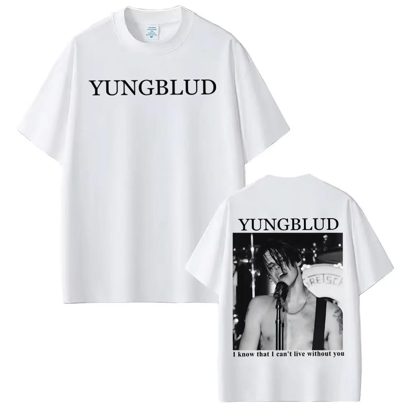Yungblud IDOLS Album Tour 2026 Tees Men Women Casual Hip Hop Streetwear Short Sleeve Tshirts Pure Cotton Vintage Streetwear