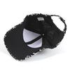 Sequined Baseball Hat for Girls Boys Breathable Sports Hat For Outdoor Activities Fashion Photo Props