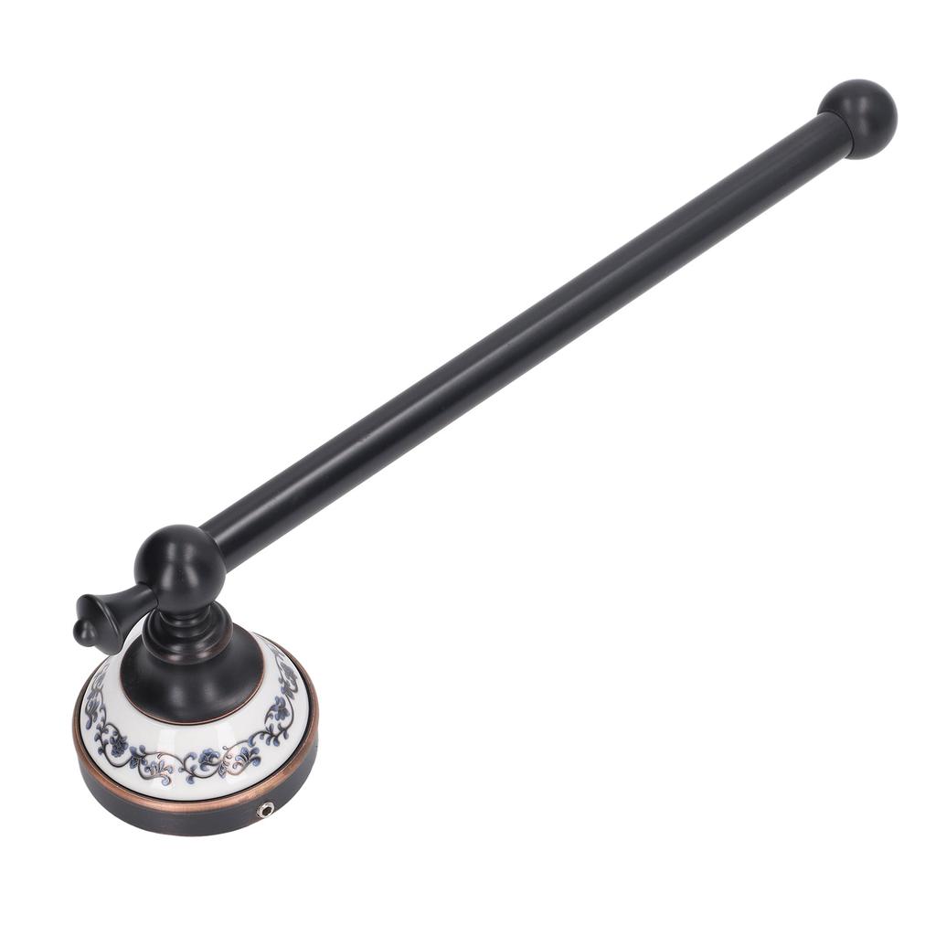 Retro Copper Bathroom Towel Bar Single Bath Towel Rack for Kitchen Wall Bathroom Wall