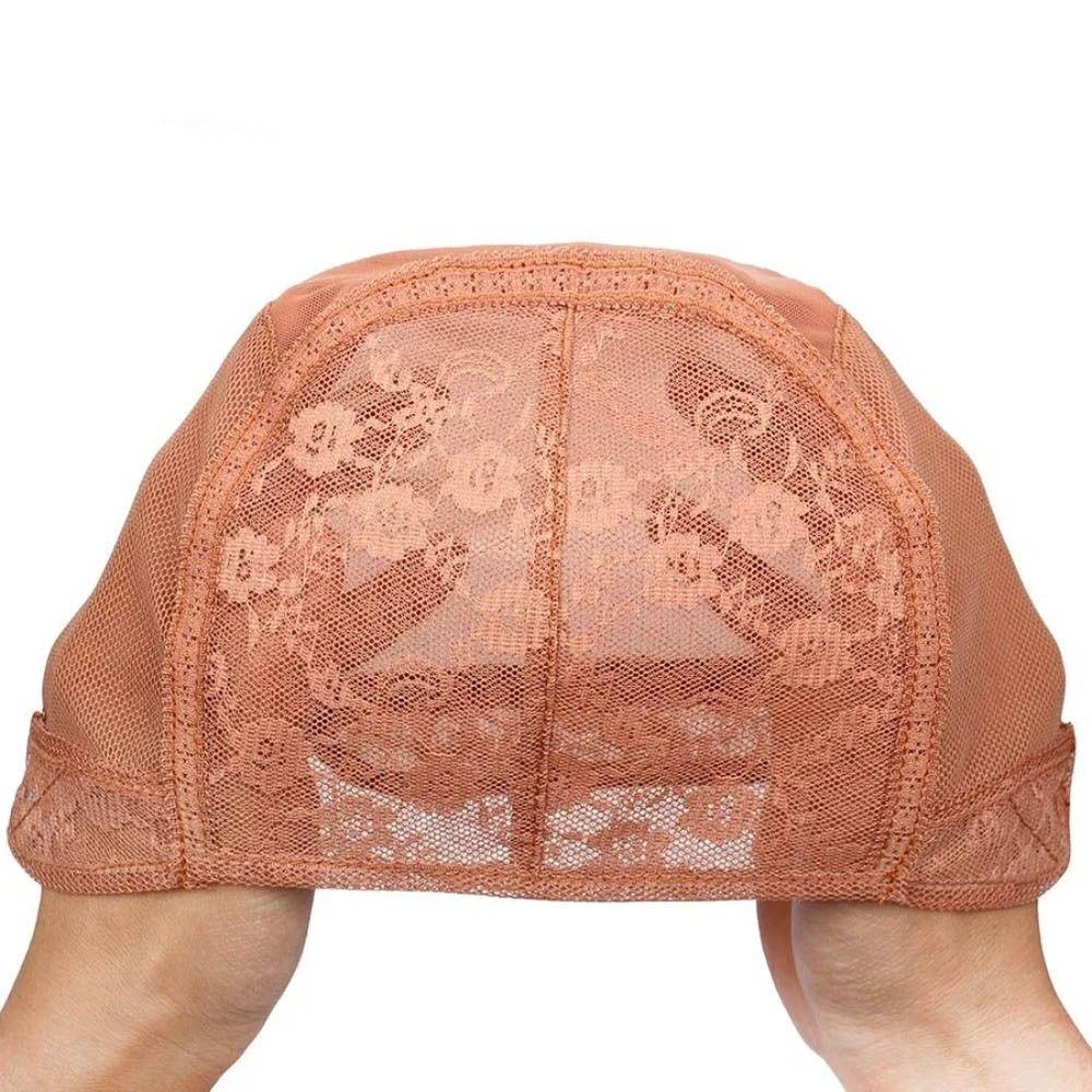 4 Size Mesh Wig Caps Adjustable Strap Lace Wig Cap Breathable Invisible Hair Net  Men