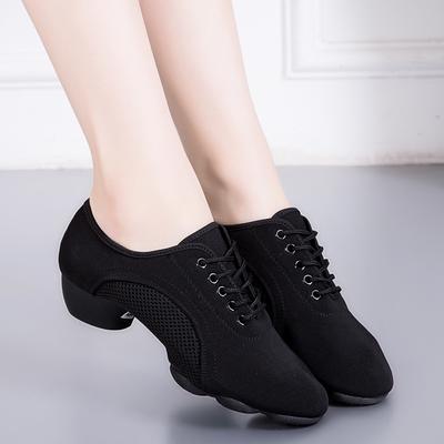 Female Latin Dance Teacher Shoes Adult Modern Soft-soled Shoes Square Dance Shoes Jazz Shoes National Standard Waltz Oxford 2025