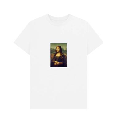 PREMIUM OFFIZIELLES APOH Mona Lisa St. Patrick's Day Weißes T-Shirt