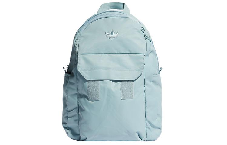Adidas Originals Polyamide Backpack Regular Unisex Light Gray Green HD9641
