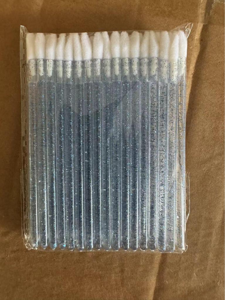 Colorful Portable Crystal Lip Brush Replacement Head for Lipstick and Gloss