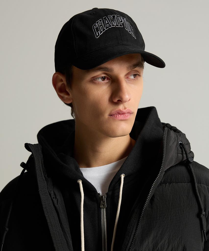 CHAMPION Arch Logo Ball Cap Black