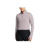Under Armour Launch Elite Reißverschluss Bequem Weich Pullover Langarm Normales T-Shirt Damen Oberteile Grau 1386338-015