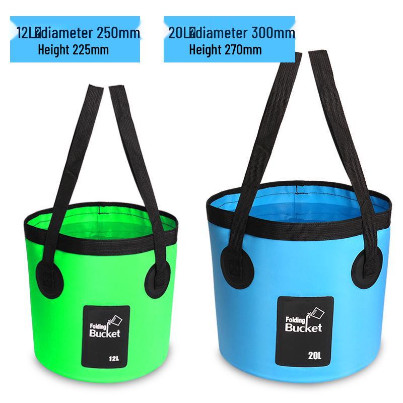 Portable Folding Waterproof Travel Fishing Bucket Bag