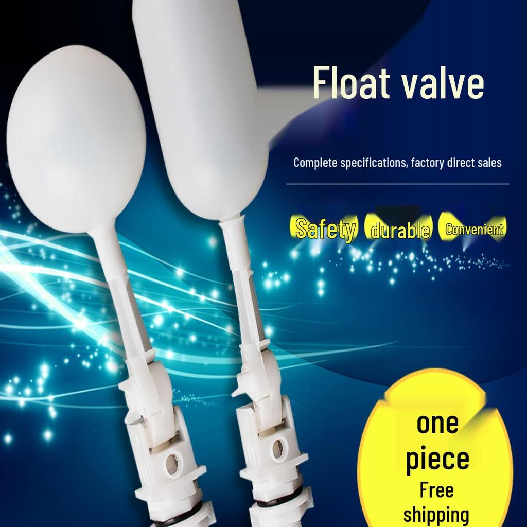 Adjustable Transparent Plastic Float Valve for Water Tanks