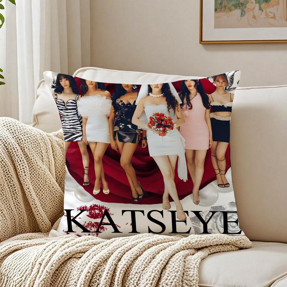 Band glamourös KKKATSEYE Kissenbezug Kissenbezug Milbenschutz Wohnzimmer Sofa Dekor Kissen Zimmer