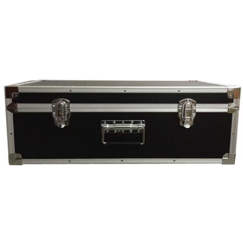 Customized Eco-Friendly Durable Reusable Black White Aluminum Flight Case 4 Waterproof Protection Square Storage Wheels ODM OEM