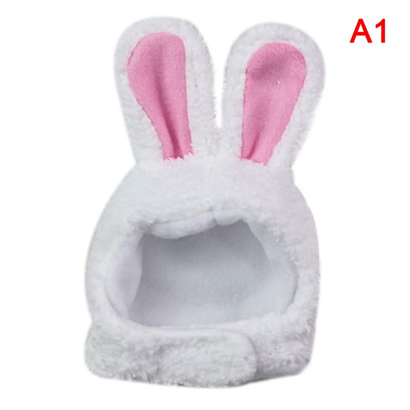 Cute Cat Headgear Bunny Drag Hat Cat Dog Headwear Costume Cosplay PhotoProps Funny Pet Hat Rabbit Ears Warm Hood