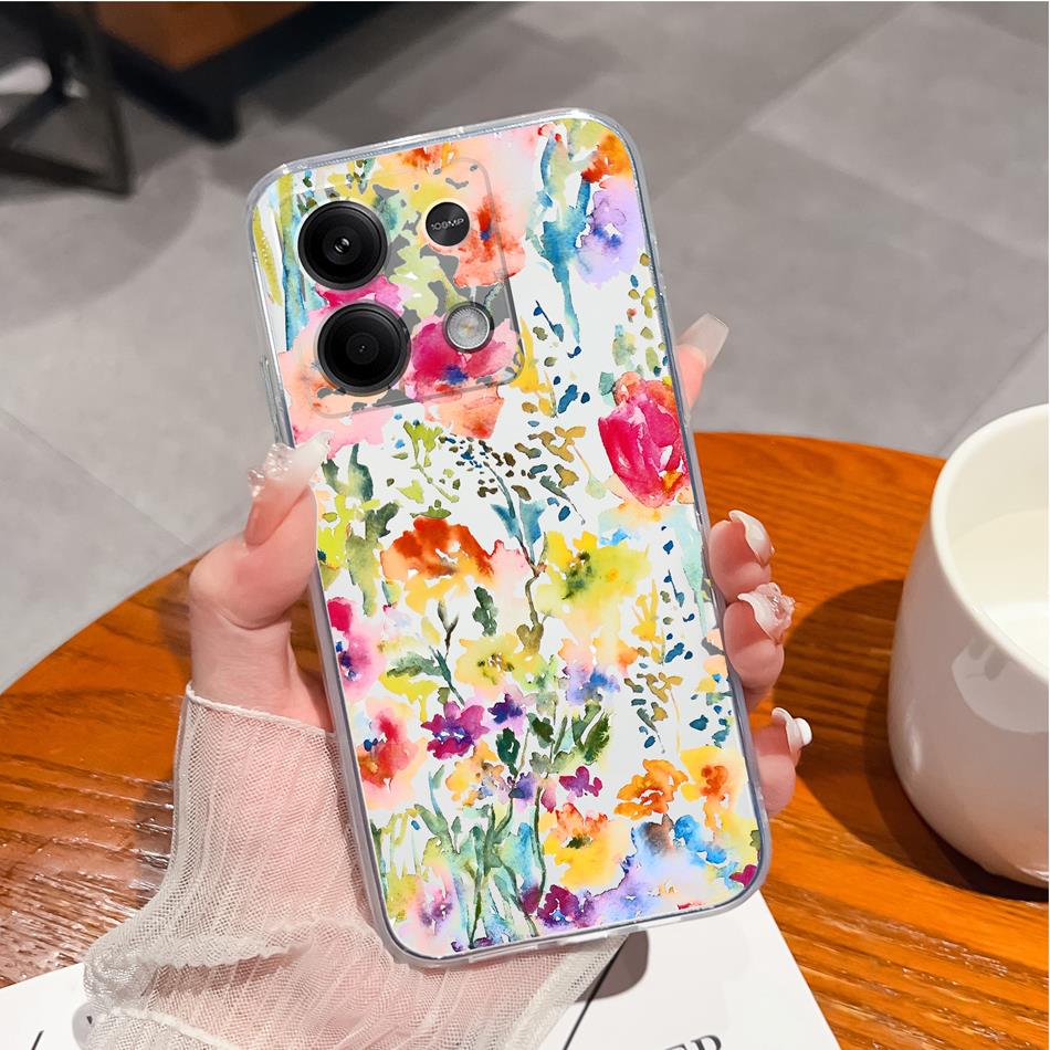 For Redmi Note 13 Pro Plus Phone Case Creative Fun Soft Slim Silicone Transparent Anti Drop Back Cover For Redmi Note13 13Pro+