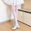 Gemusterte Strumpfhosen Netzstrumpfhosen mit Rautenmuster Leggings mit kleinem Lochmuster Netz-Pantyhose Party Clubwear