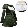 Medieval Costume For Women With Gothic Style And Polyester Material For Cosplay Events
