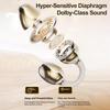 Sports Bluetooth 5.4 Headphones Wireless Ear-clip Earbuds Intelligent Noise Cancellation Earphones Butterfly Diamond Buckle Decor