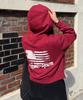 Jeep Women Usa Jeep Crop Zip-Up Hoodie (Jr5Tzf072Na)
