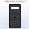 Puzdro pre Samsung Galaxy S25 S24 S23 S22 S21 S20 FE Plus Ultra S10 5G S10E S24FE S23FE S21FE Zadný kryt TPU z uhlíkových vlákien