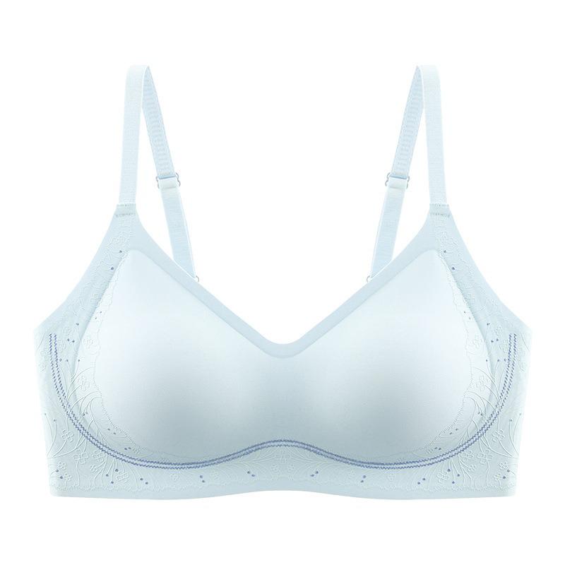 Bezešvá prodyšná podprsenka proti prohýbání s 3D vzorem pro ženy