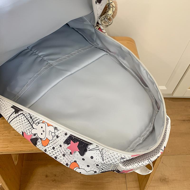 Studentský školní batoh s hvězdným potiskem Dámský batoh s velkou kapacitou