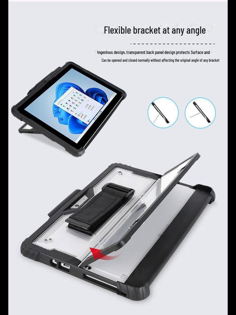 "Transparent Protective Cover for Microsoft Surface Pro 9/10/11 Tablet"