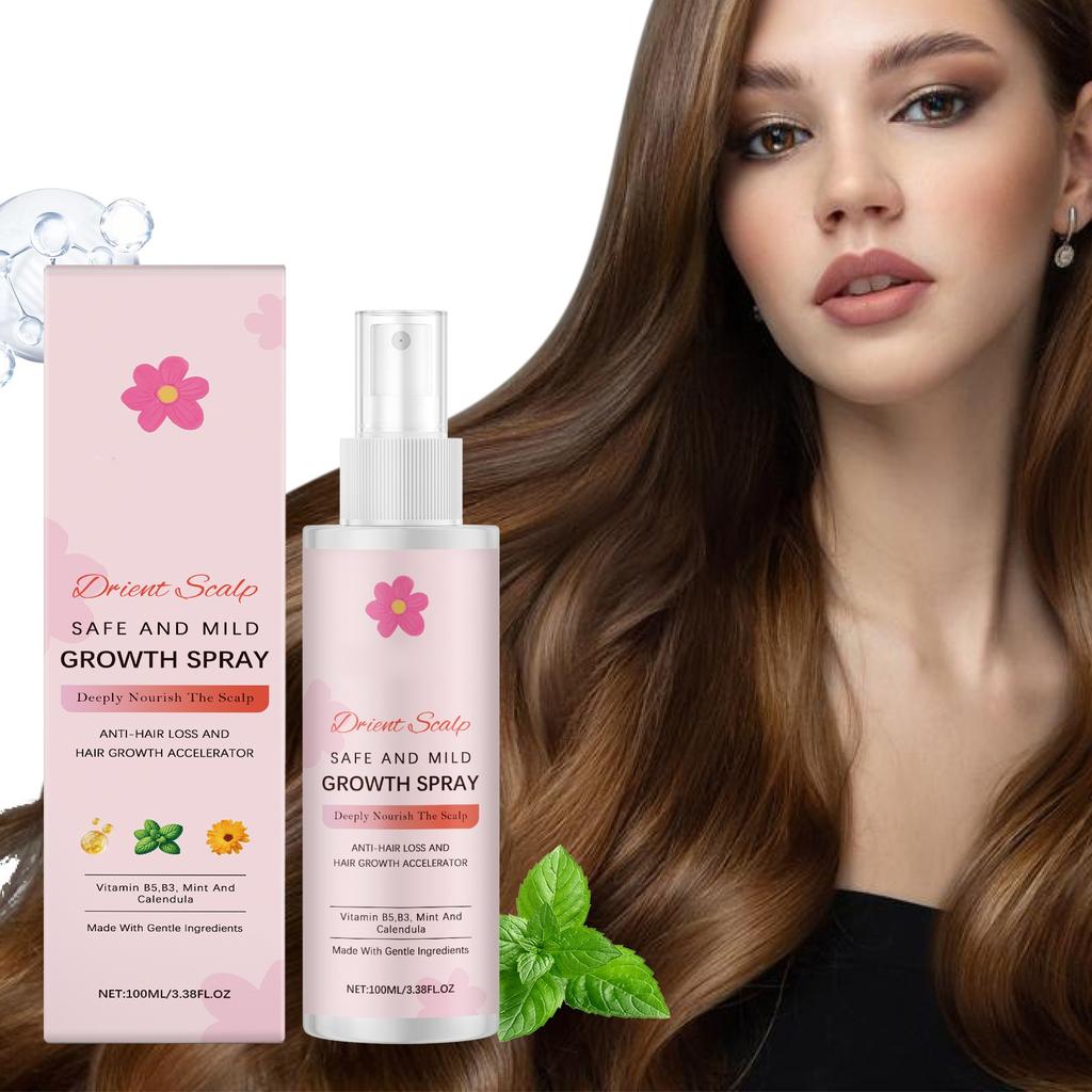 Hair Growth Spray Nourishes Hair Follicles Strengthens Hair  Hair Loss And Strengthens Hair To Promote New Hair Growth 100ml