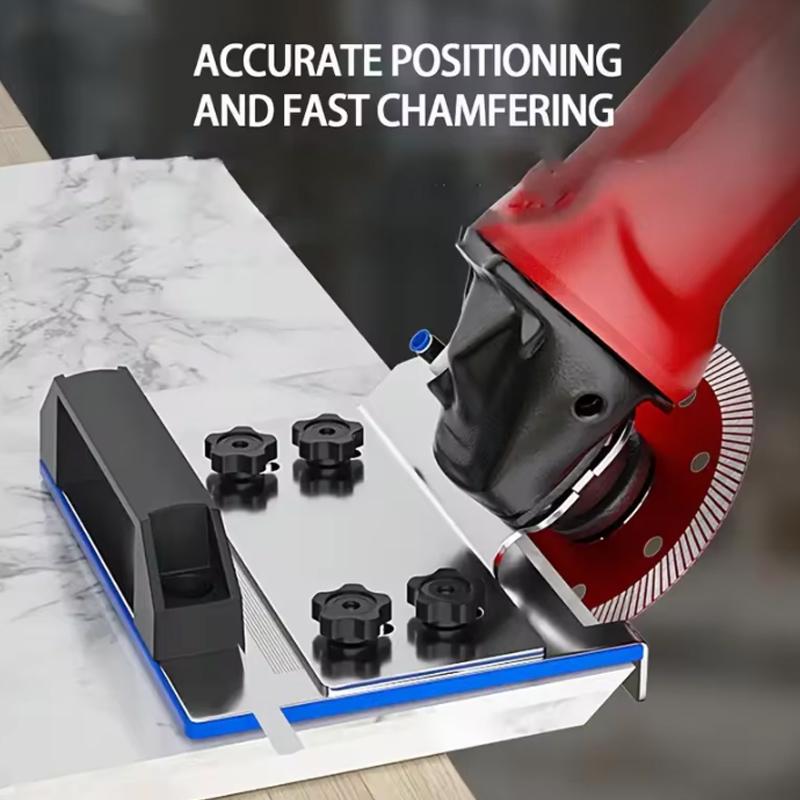 Stainless steel glass Cutter - Durable tile edge smooth, 45 degree chamfer tool for most Model 100 machines