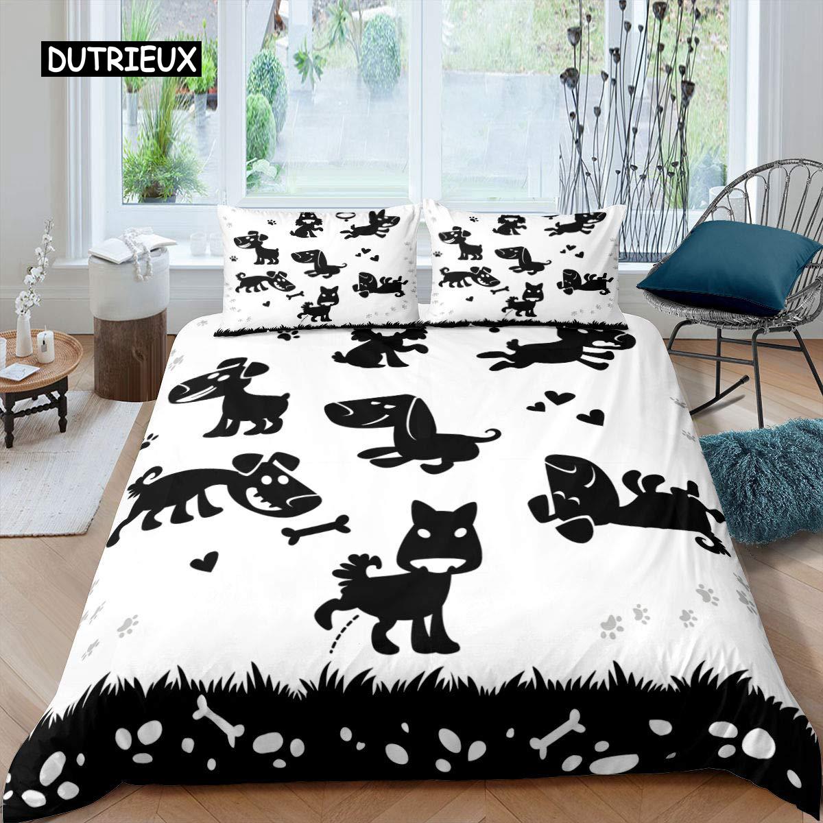 

White Cat Flower King Queen Duvet Cover Pet Animal Polyester Bedding Set Pink Floral Comforter Cover for Girls EU single(135x200cm)