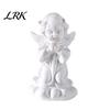 Artistic Angel Decoration Resin Cherubs Figurine, White Statue, Garden Praying Cherub Sculpture, Gypsum Statue Indoor Outdoor Home Decoration,