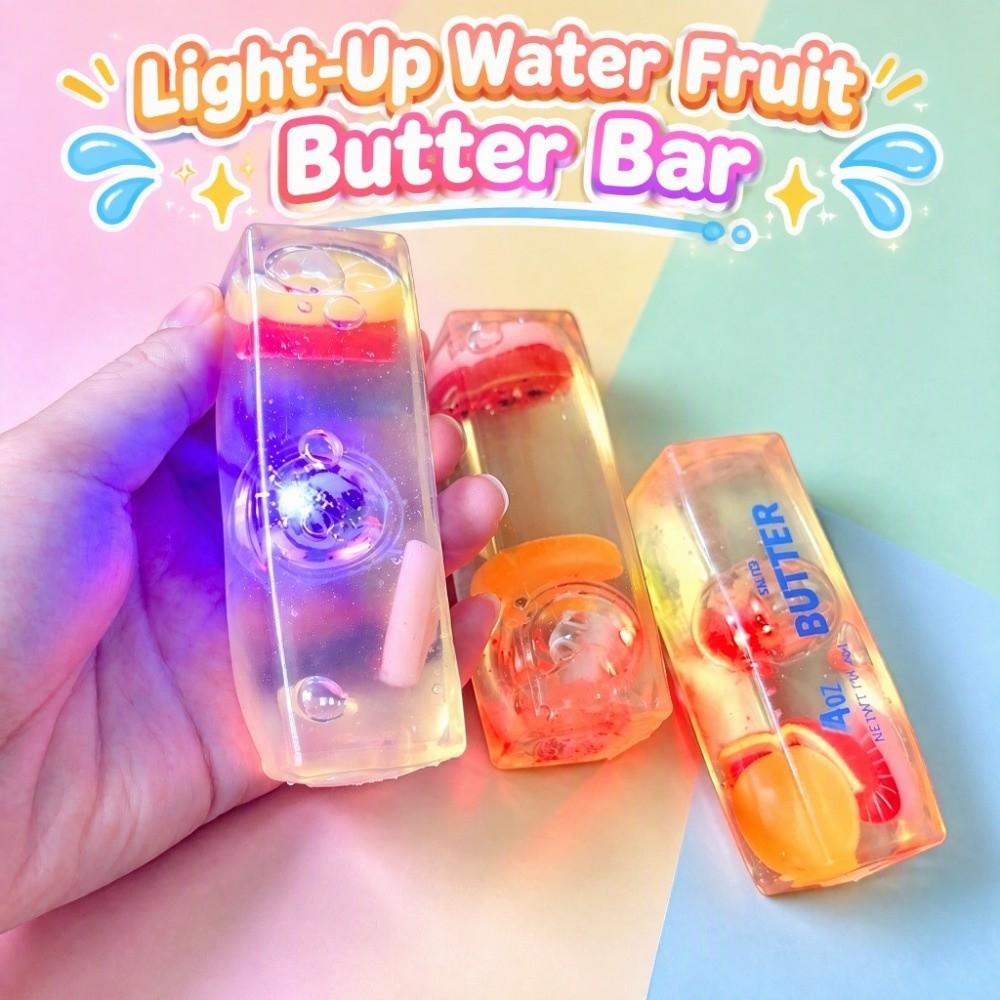 Lights Up Butter Stick Squishy Toy Slow Rebound Fidget Toy Butter Stick Squeeze Toy  Office