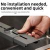 Retractable Sink Mounted Sharpener Stand Carbon Steel Fixed Angle Sharpener Holder  Kitchen Gadgets